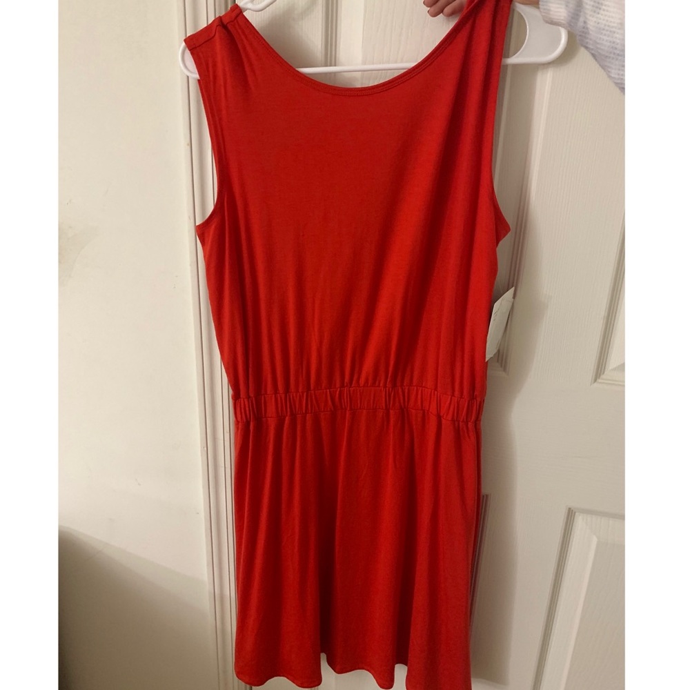 Athleta Red Dress